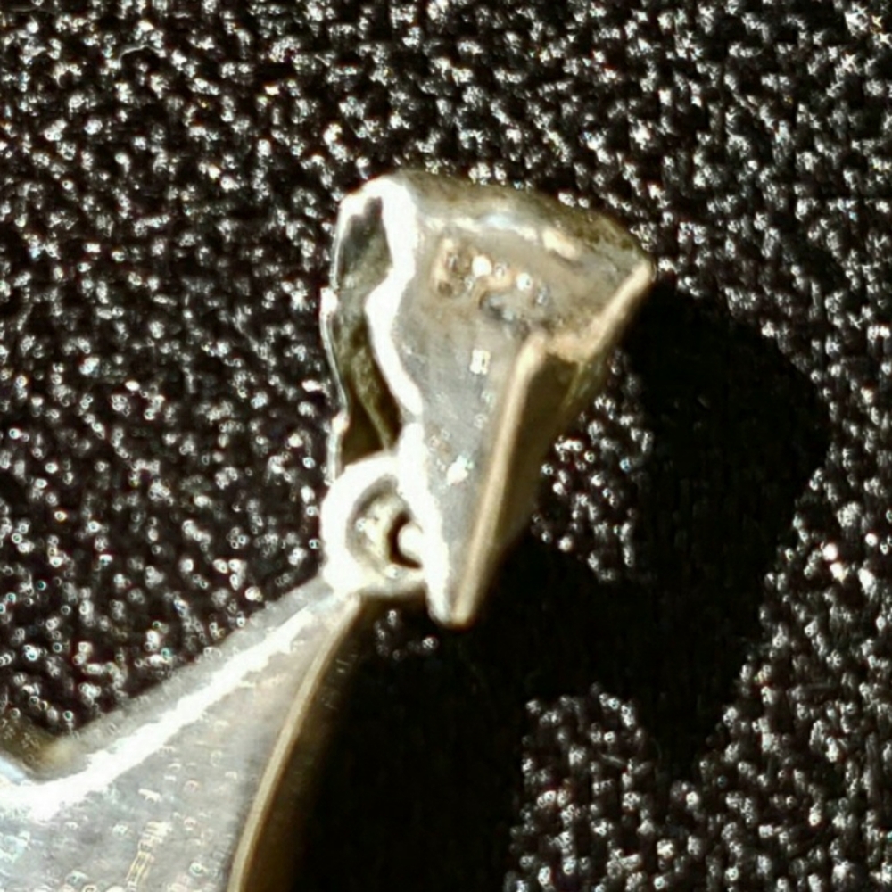 Sterling Silver Charm Puffed Star - Picture 3 of 3
